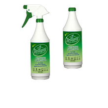Load image into Gallery viewer, brilliante cleaner multisurface spray 32oz bottle &amp; refill bottle
