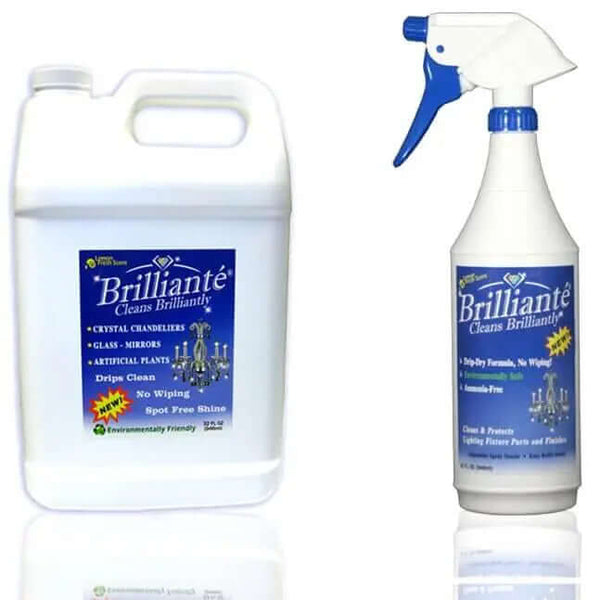 How To Clean Crystals On A Chandelier - Brilliante Crystal Cleaner