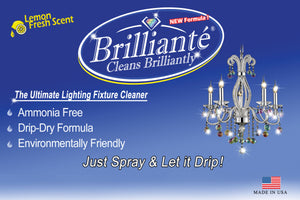 brillianté crystal cleaner spray bottles Banner